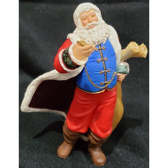 HALLMARK Night Before Christmas SANTA CLAUS Keepsake Ornament MISSING panda 2001 - Picture 3 of 11